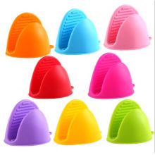 promotional kitchen custom waterproof heat resistant non slip cooking silicone oven mitt clips